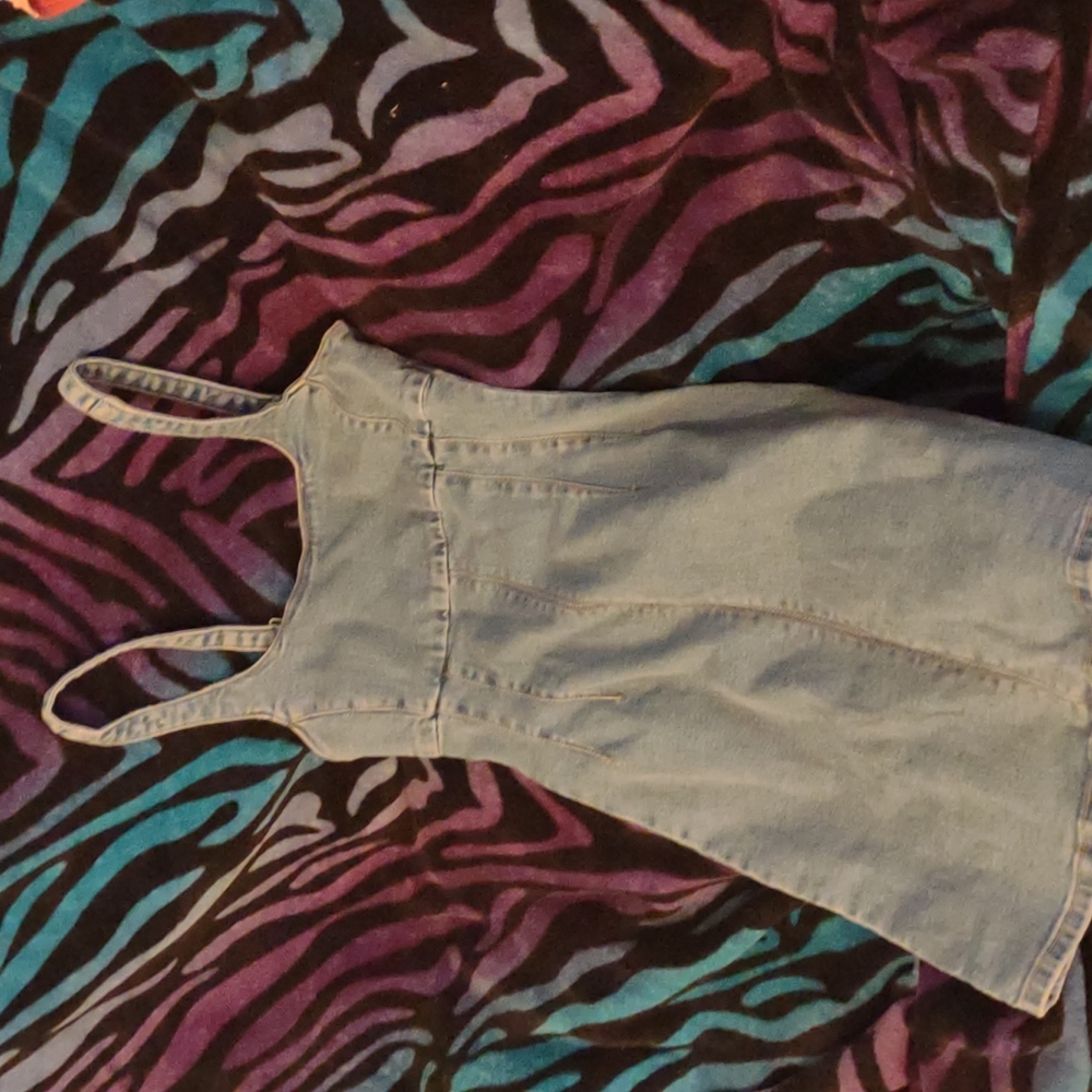 Blue jean dress Aeropostale small